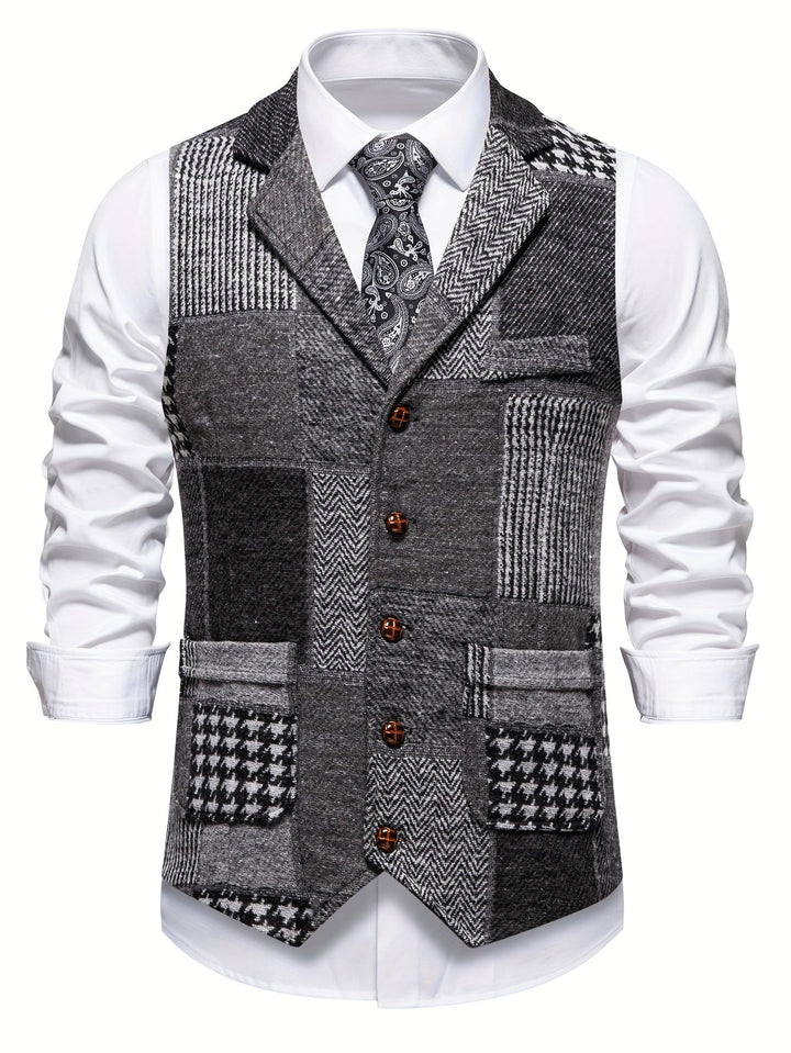 Tobias | Patchwork Skræddersyet Vest