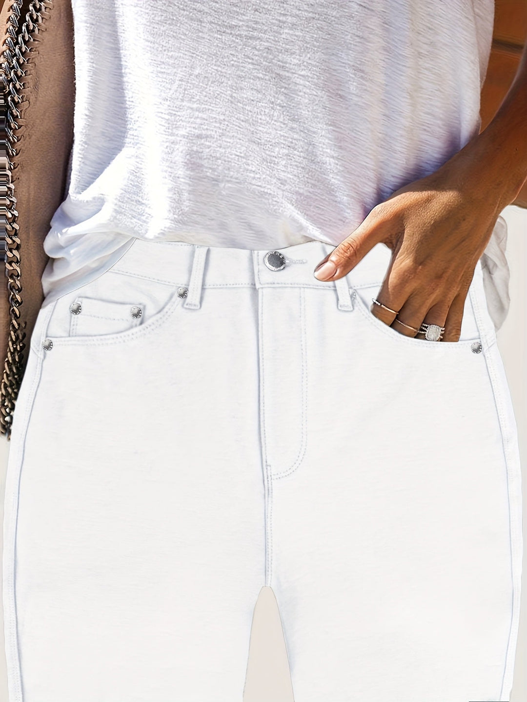 Joan | Højtaljede Skinny Jeans