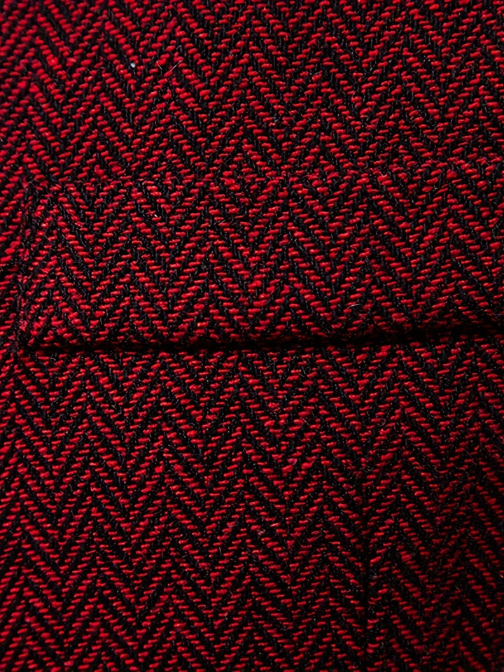Edmund | Herringbone Enkeltknappet Vest