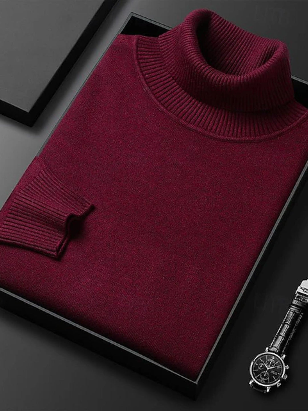 Dominic | Raffineret Højhalset Turtleneck