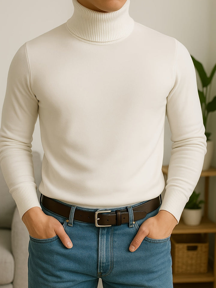 Frederick | Raffineret Højhalset Sweater