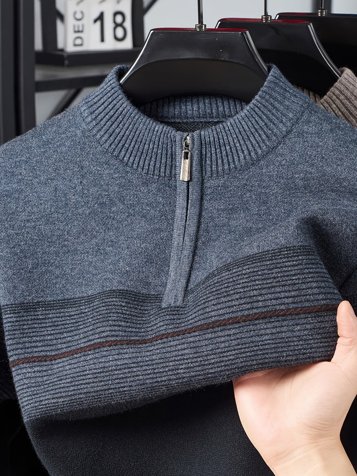 Oscar | Zip-Neck Sweater