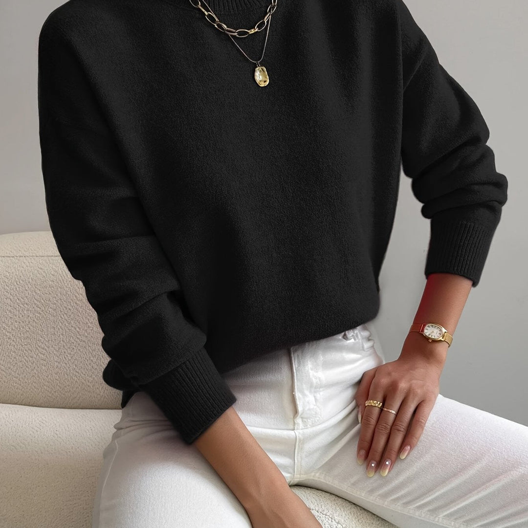 Lorelei | Raffineret Mock Neck Sweater