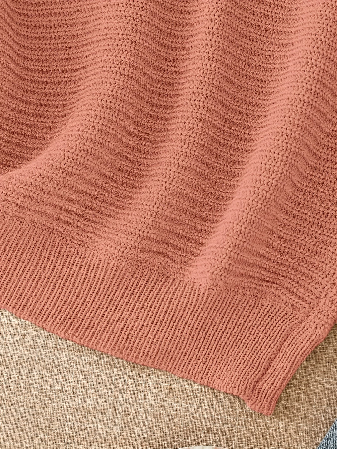 Lena | Afslappet Åbenstrikket Sweater