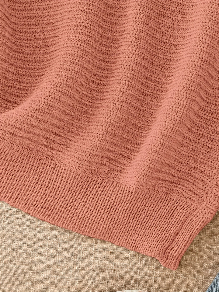 Lena | Afslappet Åbenstrikket Sweater
