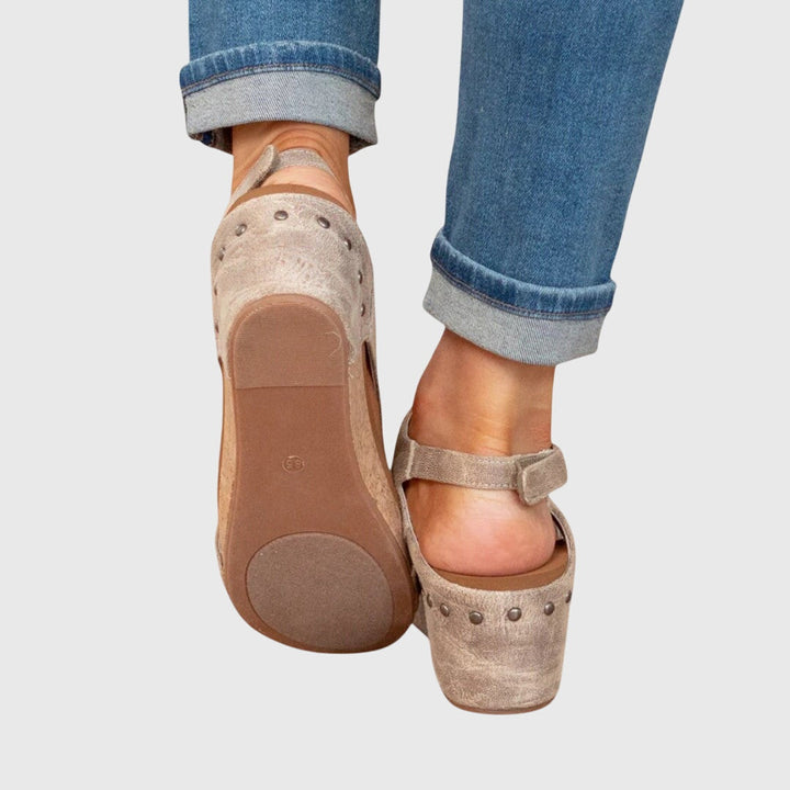 Willa | Casual Open Toe Ortodontiske Sandaler