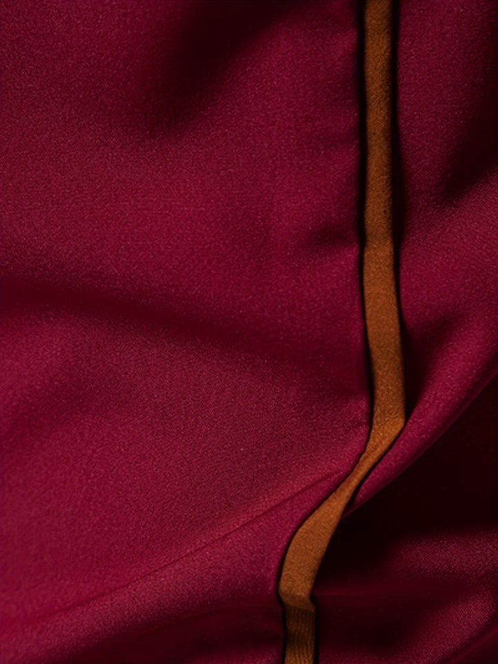 Anthony | Kontrast Trim Button-Up Skjorte
