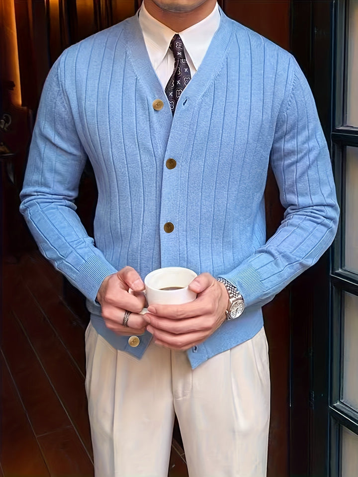 Arthur | Ribbede Knappede Cardigan