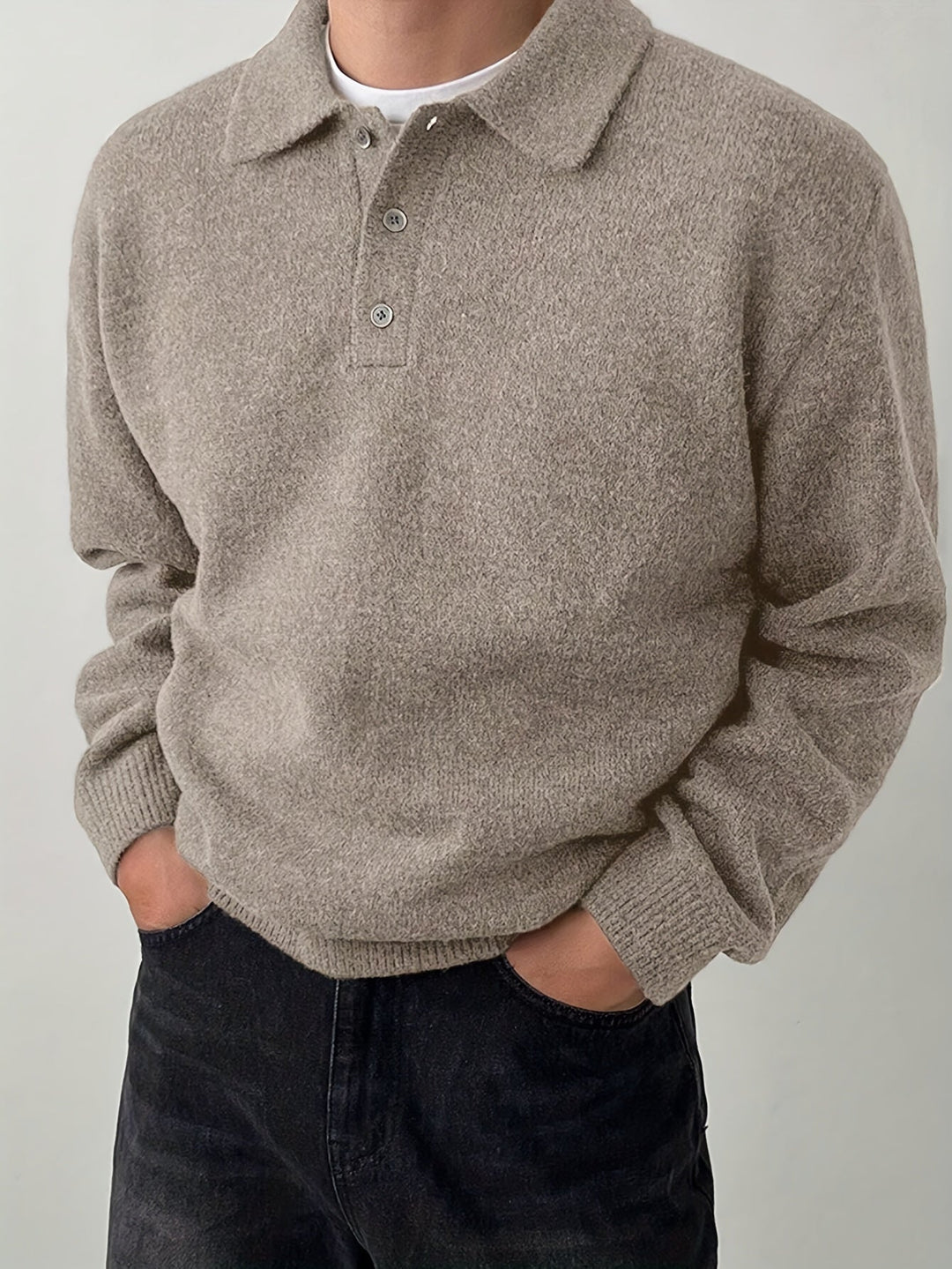 Landon | Raffineret Polo Krave Sweater