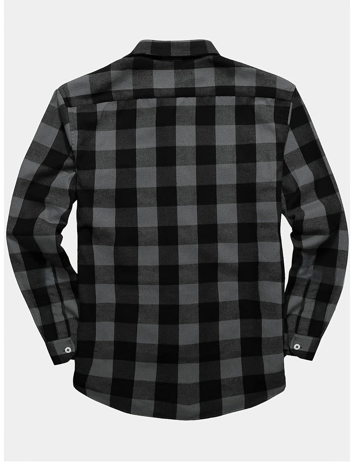 Miles | Klassisk Tjekket Flannel Skjorte