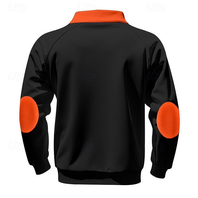 Keith | Quarter-Zip Farveblok Pullover