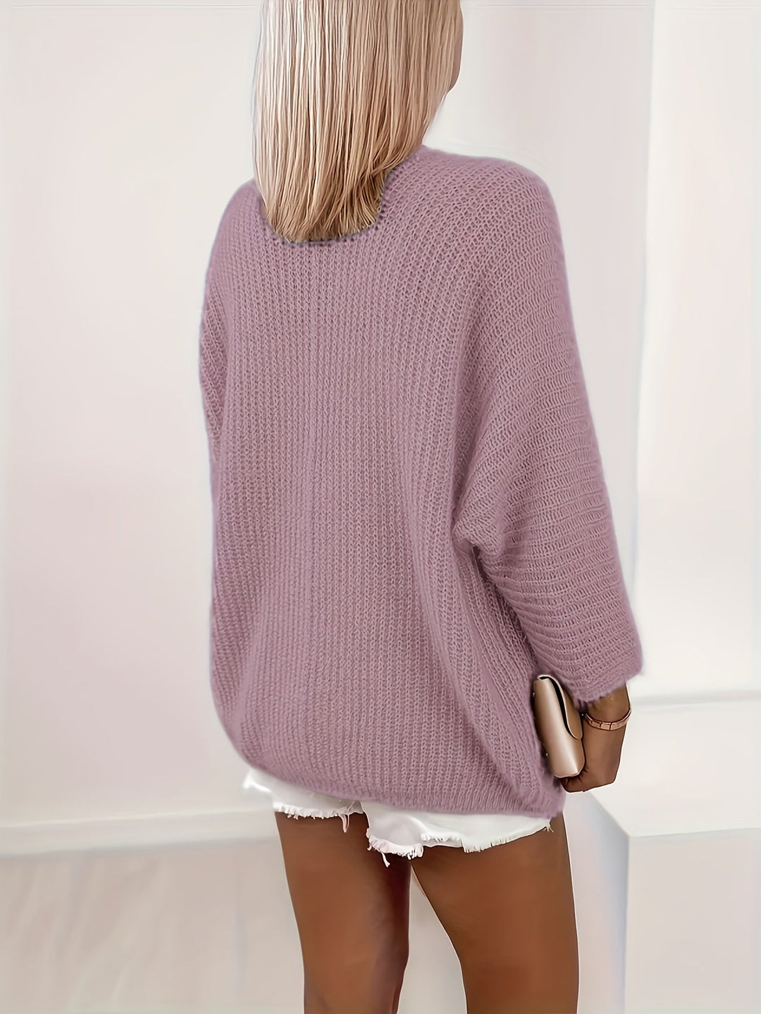 Bridget | Afslappet Åben-Front Cardigan