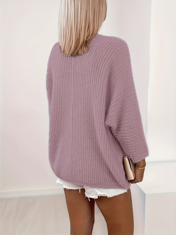 Bridget | Afslappet Åben-Front Cardigan