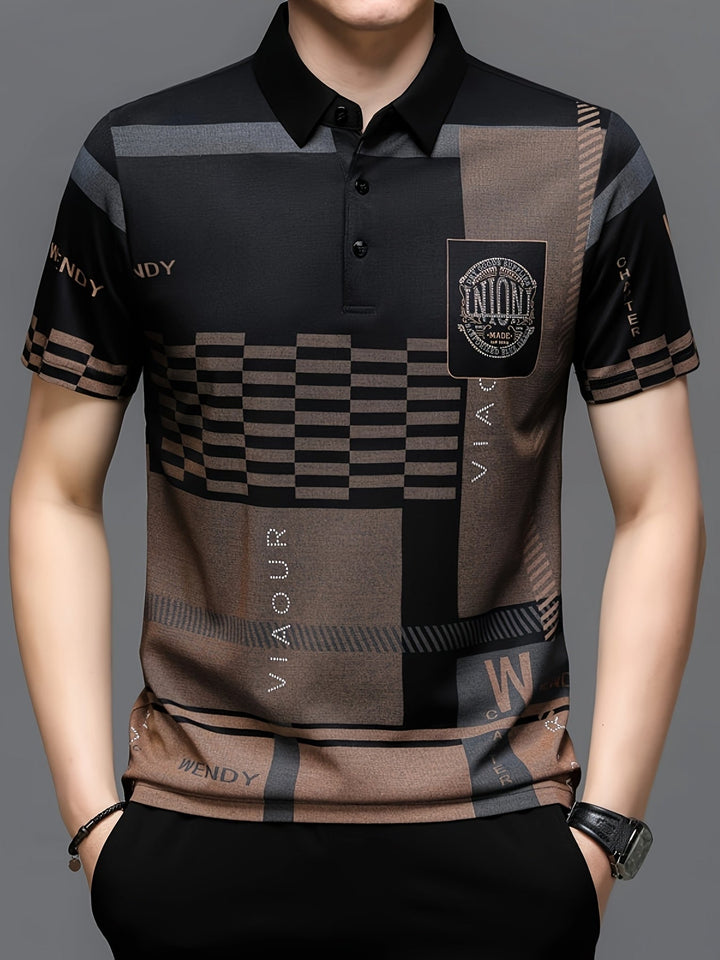 Nathaniel | Raffineret Colorblock Polo Shirt