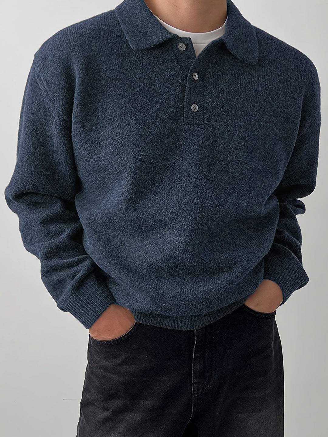Landon | Raffineret Polo Krave Sweater