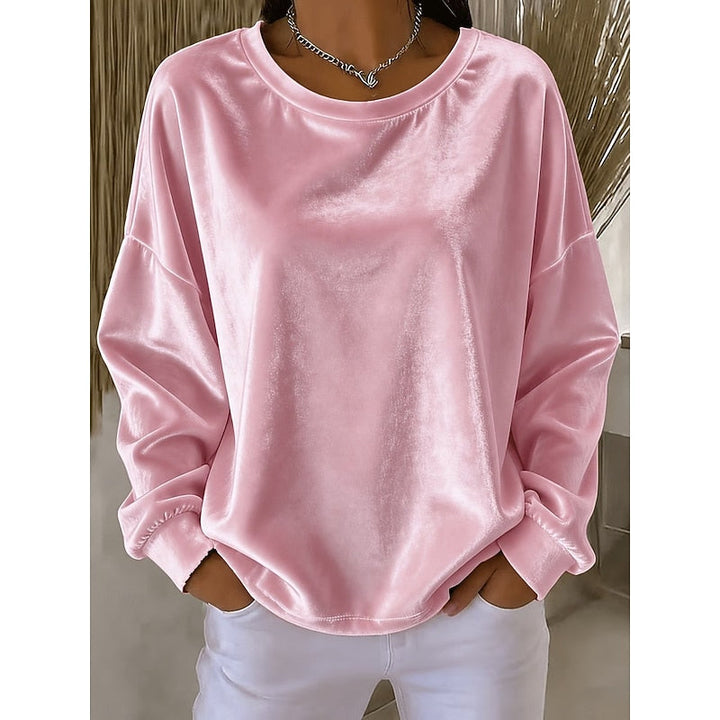 Rosanna | Afslappet Crew-Neck Top