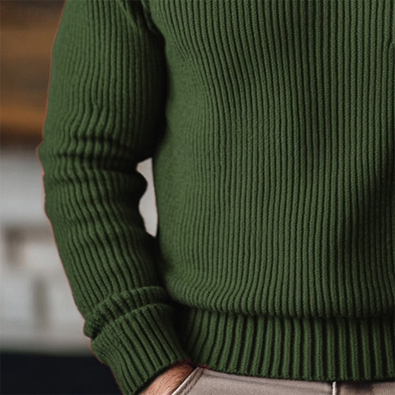 Jonathan | Ribbet Turtleneck Sweater