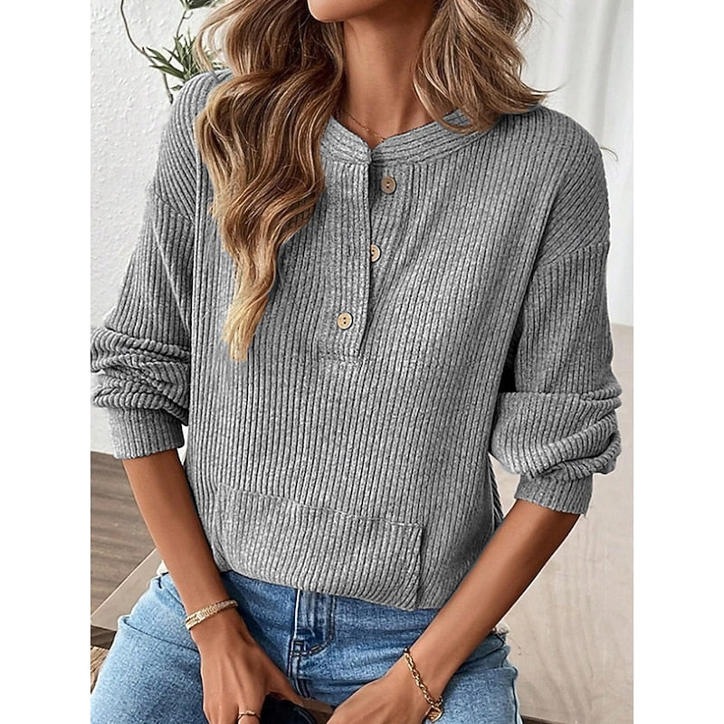 Sabine | Afslappet Henley Top