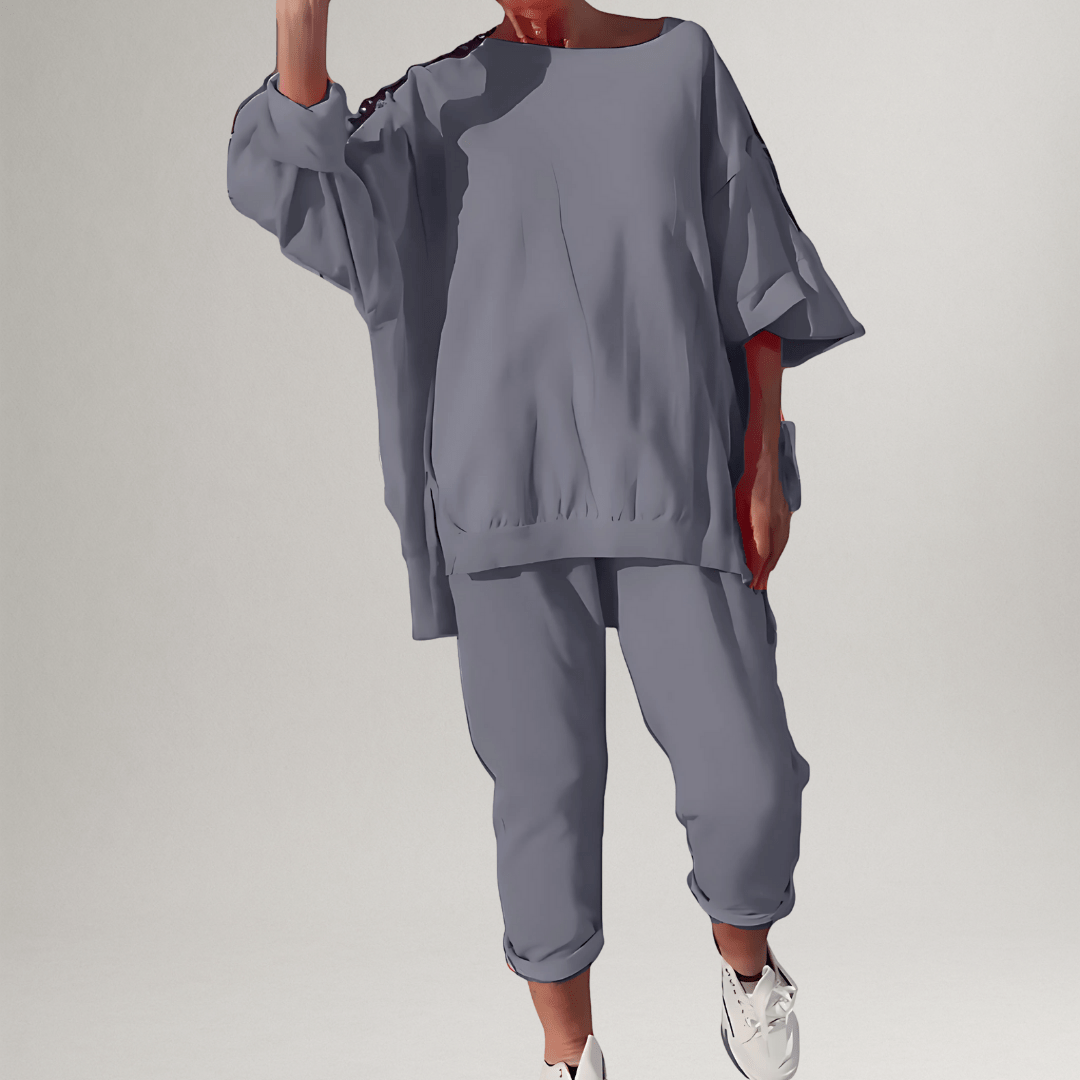Natalie | Casual Oversized Lounge Sæt