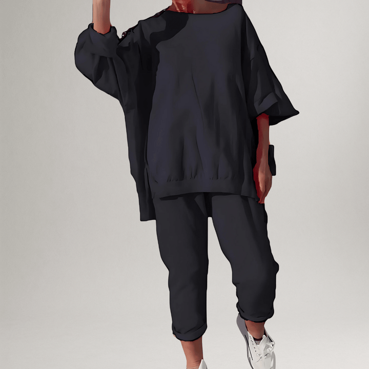 Natalie | Casual Oversized Lounge Sæt