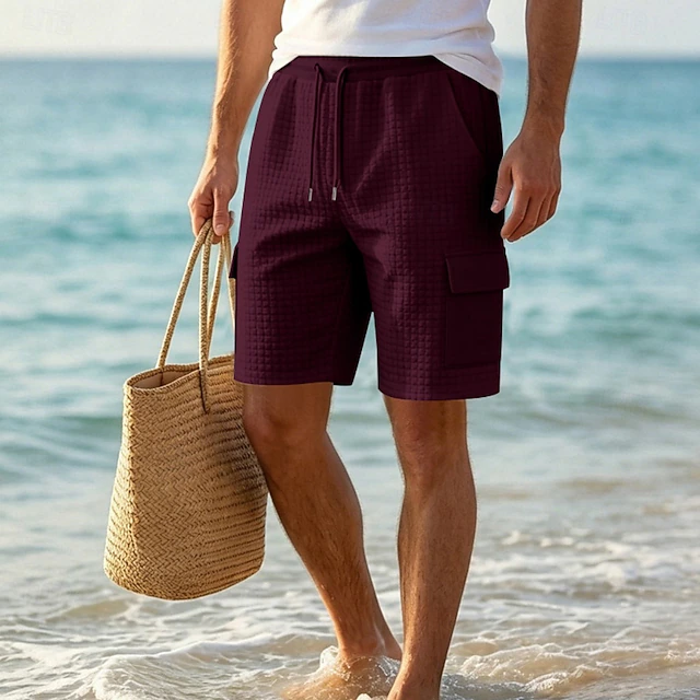 Bradford | Teksturerede Drawstring Shorts