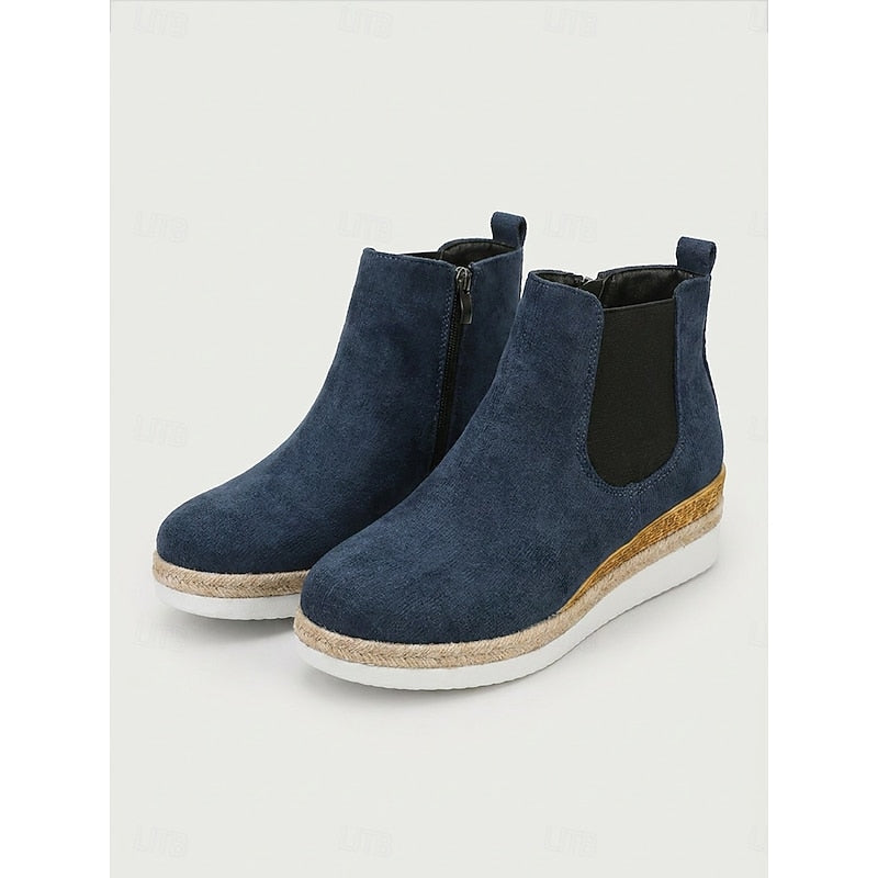Vera | Cozy Wedge Ankelstøvler