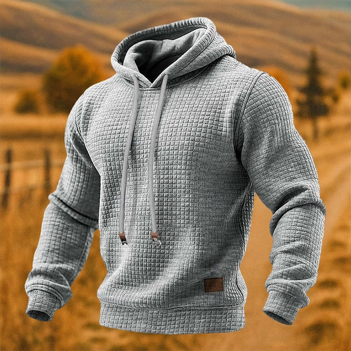 Beckett | Tekstureret Pullover Hoodie