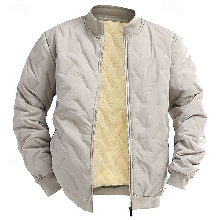 Douglas | Tekstureret Quilted Bomberjakke