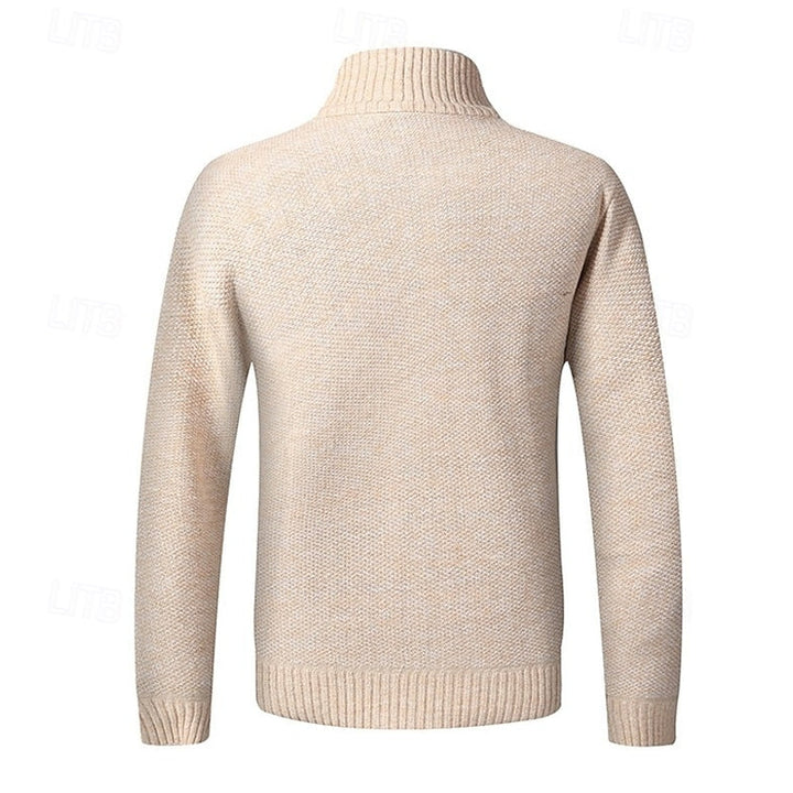 Gregory | Stand-Krave Zip Cardigan