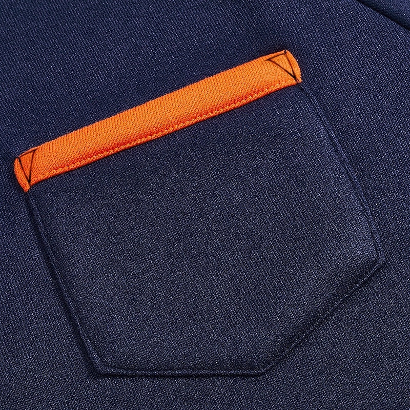 Keith | Quarter-Zip Farveblok Pullover