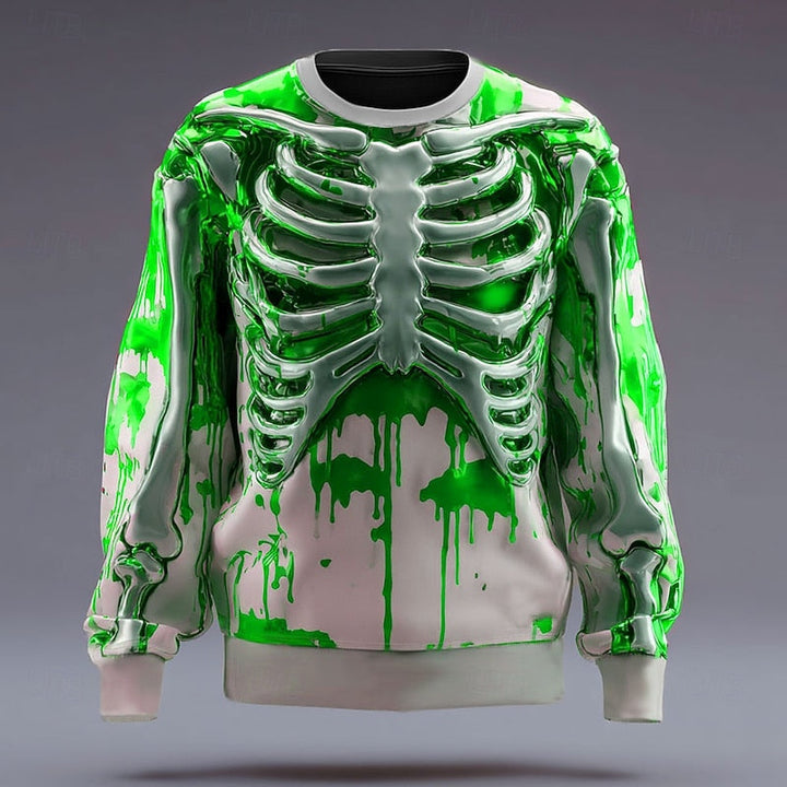 Rory | Halloween Skelet Crew Neck Sweatshirt