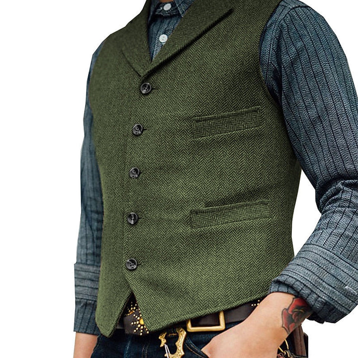 Gerard | Herringbone Skræddersyet Vest