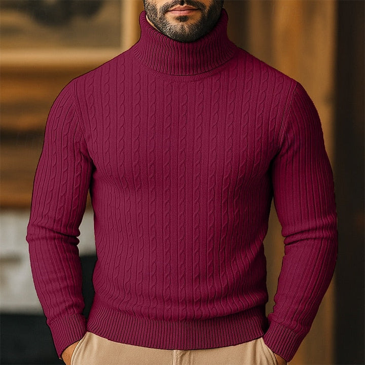 Rupert | Kabelstrik Turtleneck Sweater