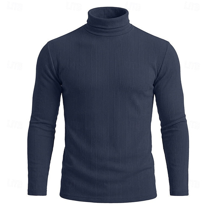 Rowan | Teksturert Turtleneck