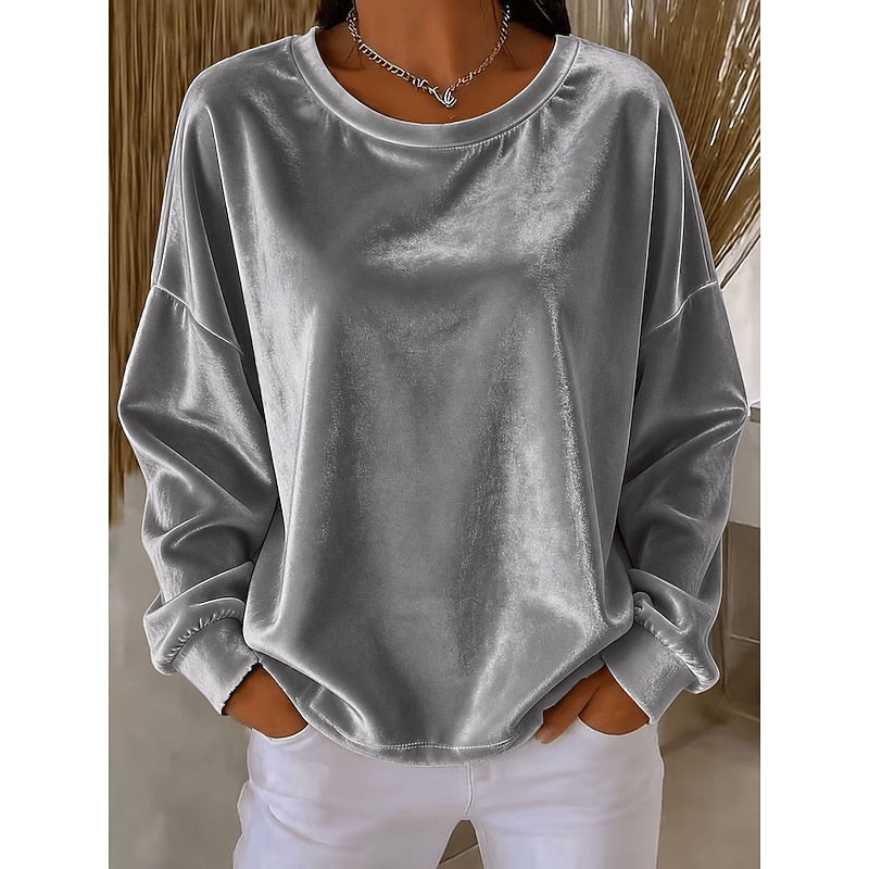 Rosanna | Afslappet Crew-Neck Top