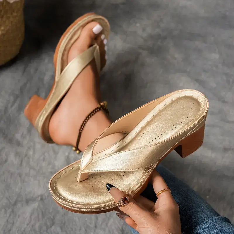 Giselle | Komfortable Premium Hælsandaler