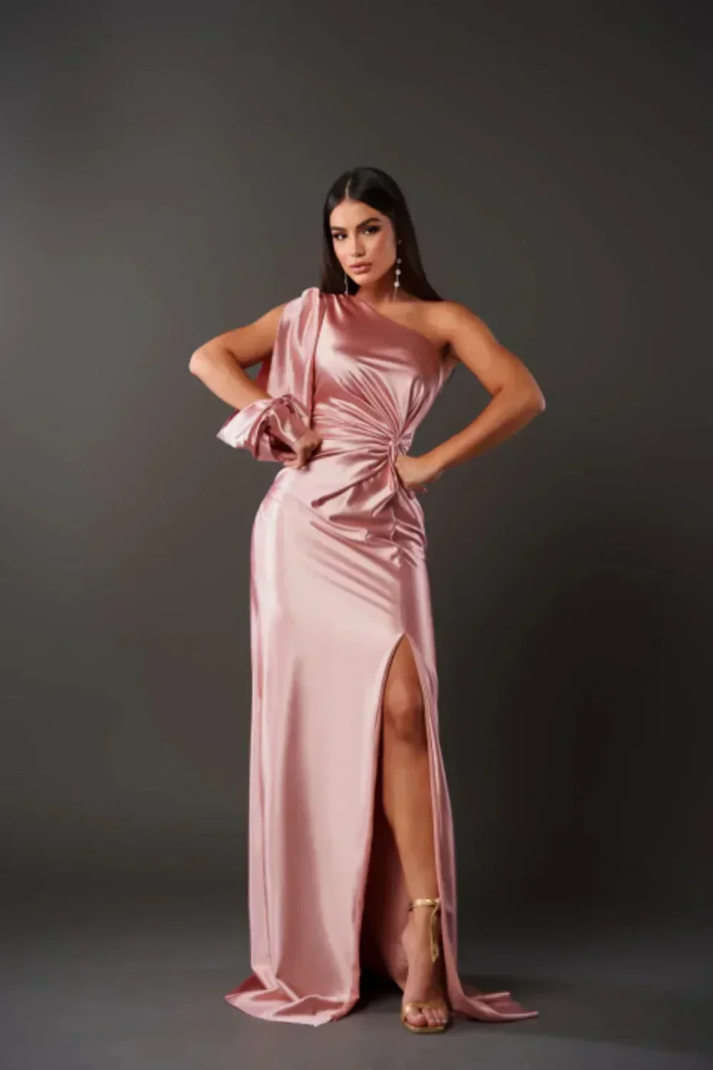 Samantha | One-Shoulder Aftenkjole