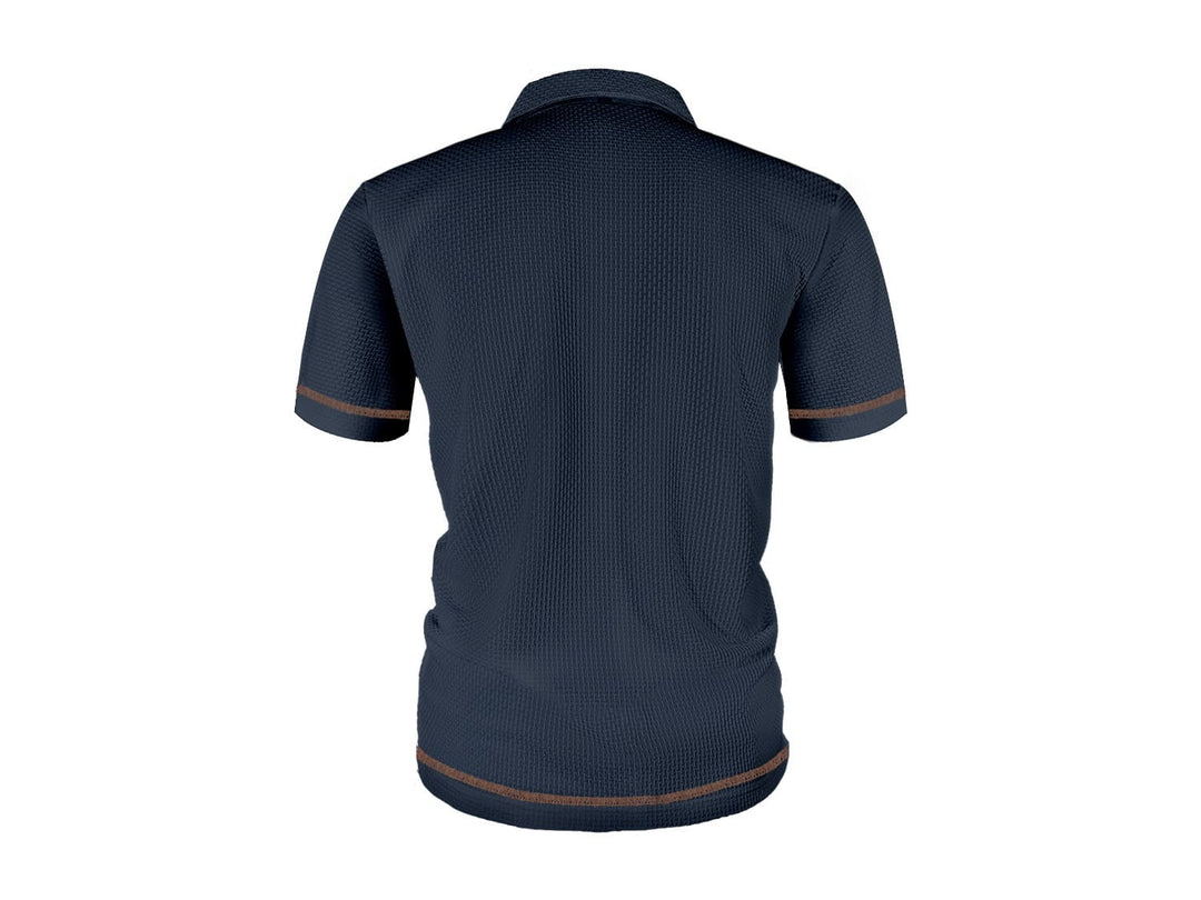 Harrison | Raffineret Tekstureret Polo T-shirt