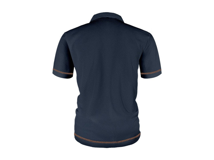 Harrison | Raffineret Tekstureret Polo T-shirt