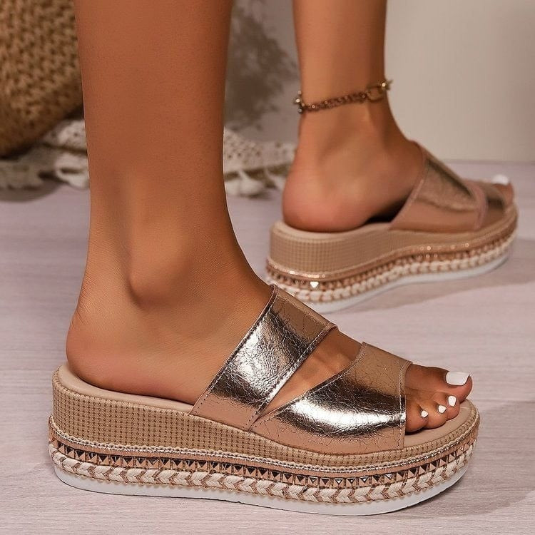 Odette | Stilfuld Komfortabel Åben Tå Sandal