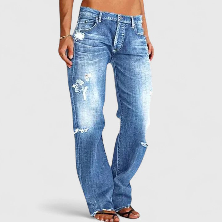 Delaney | Robust Wide-Leg Jeans