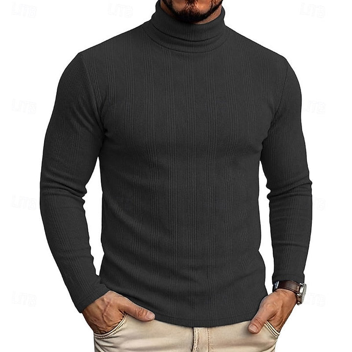 Rowan | Teksturert Turtleneck