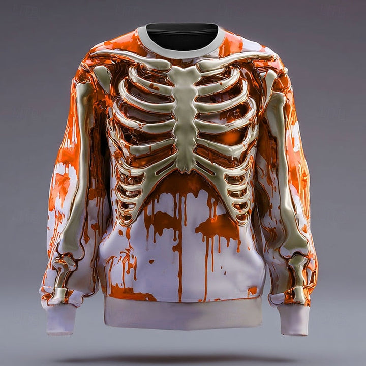 Rory | Halloween Skelet Crew Neck Sweatshirt