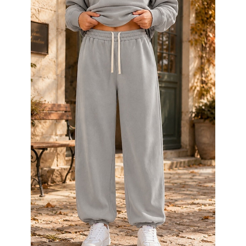 Joyce | Afslappede Bredbenede Joggers