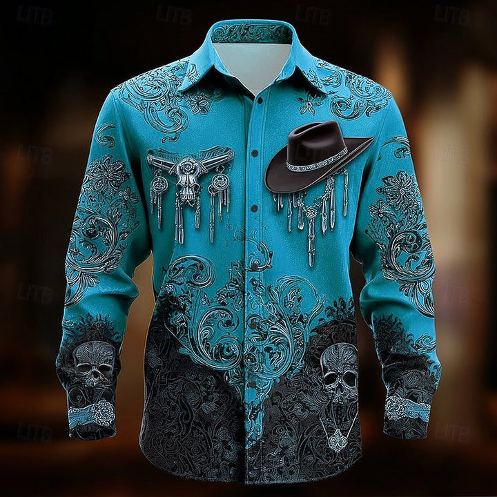 Clint | Western Halloween Statement Skjorte