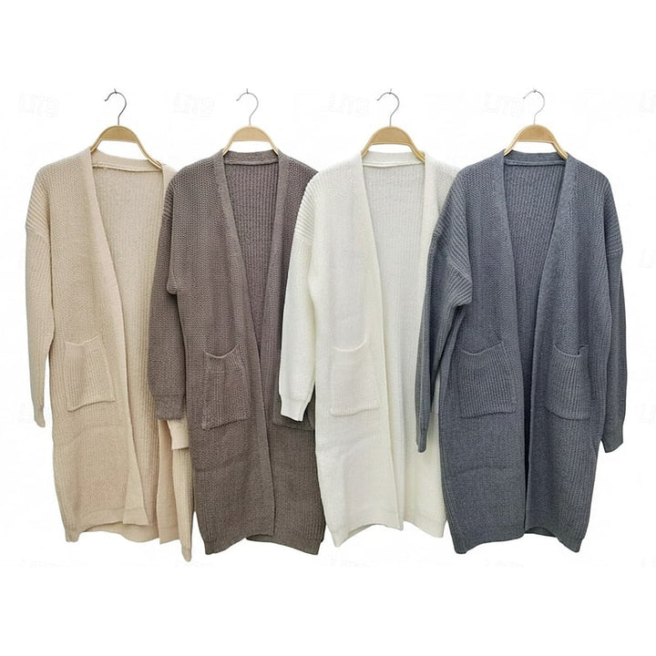 Genevieve | Langline Åben-Front Cardigan