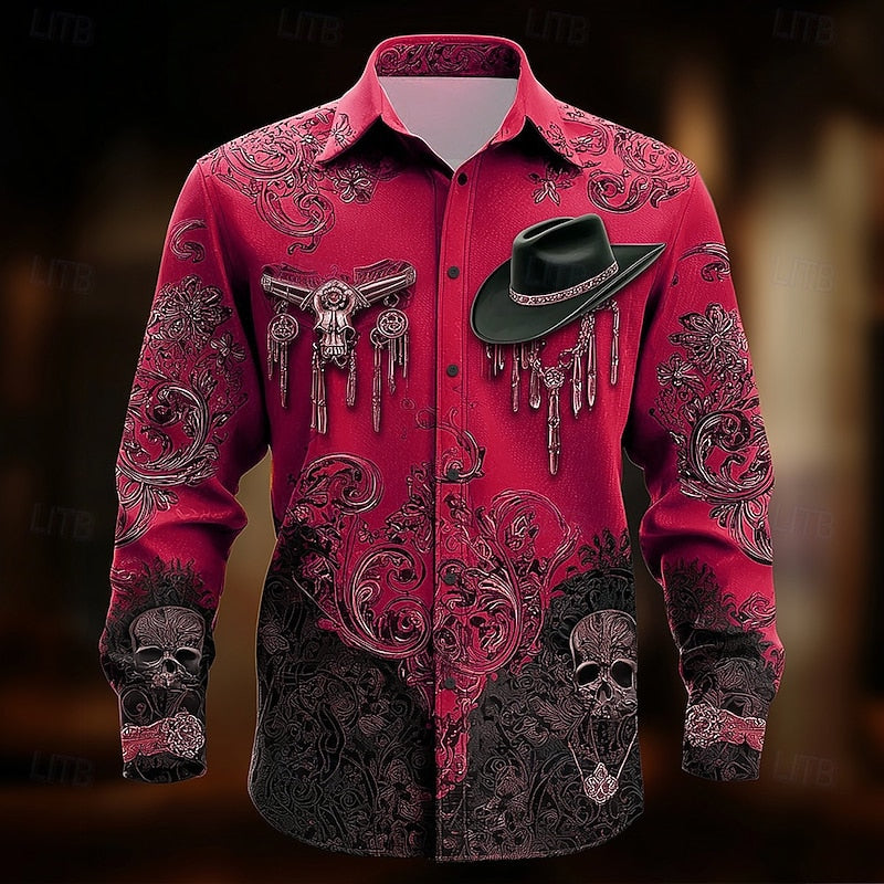 Clint | Western Halloween Statement Skjorte