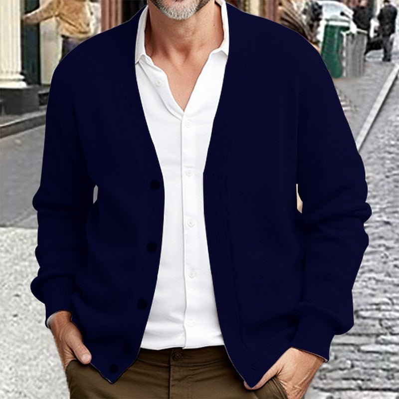 Emerson | Forfinet V-Hals Cardigan