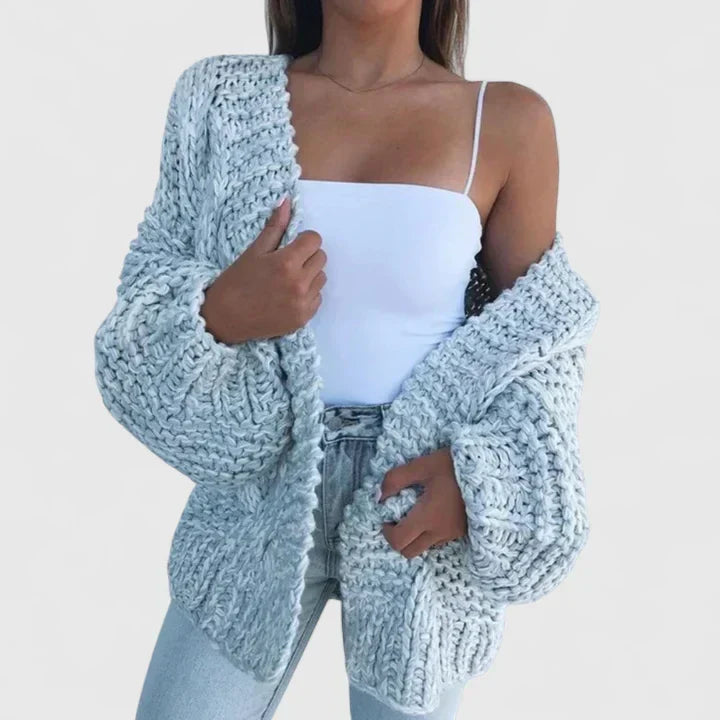 Cecily | Chunky Strik Cardigan