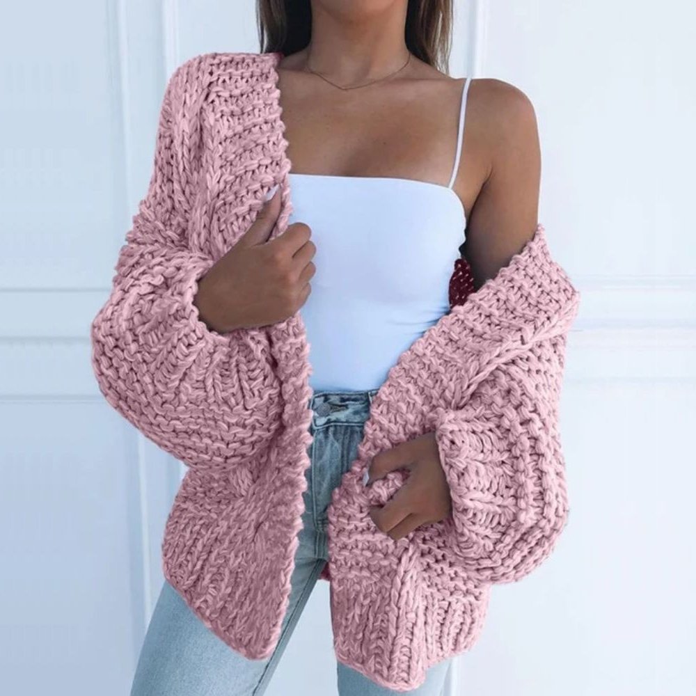 Cecily | Chunky Strik Cardigan